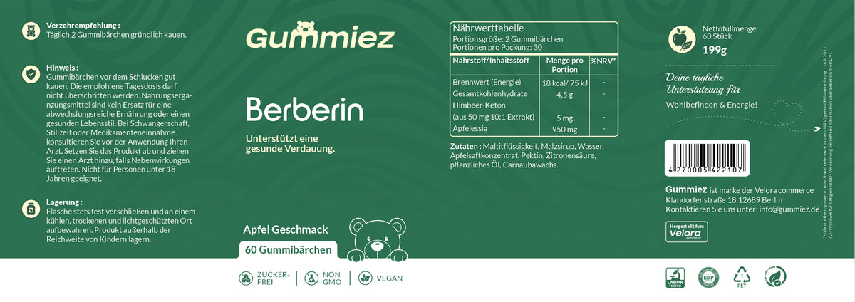Berberin Gummies