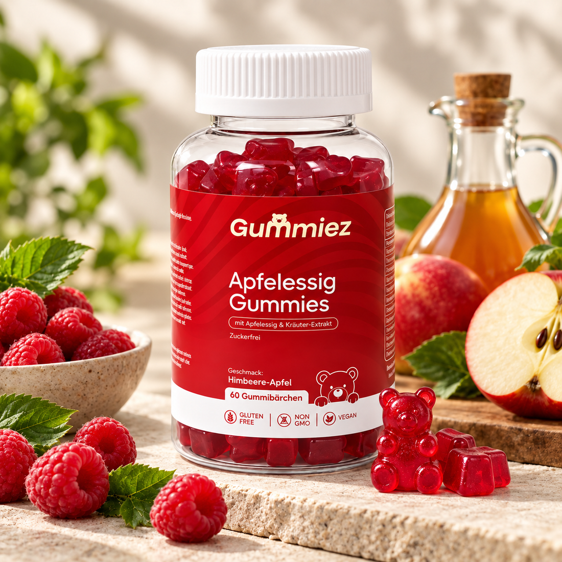 Apfelessig Gummies